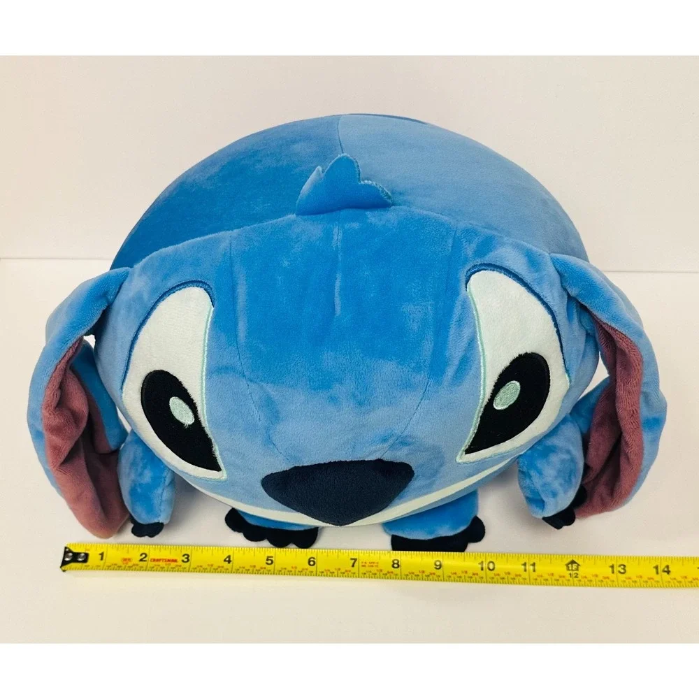 Disney Baby Cuddle Pals Stitch Plush Blue Round Crinkle Stuffed Toy 9 inch 2019